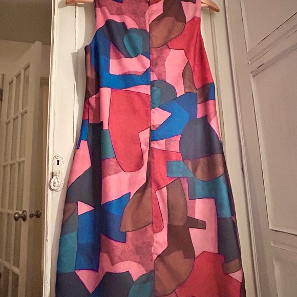 Lili Sidonio Small Geometric Tank Mini Dress - Picture 2 of 4